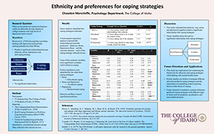 Ethnicity and preferences for coping strategies